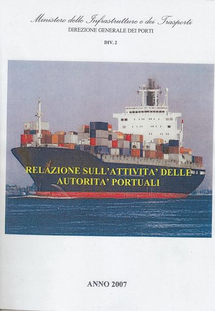relazione autorità portuale 2007