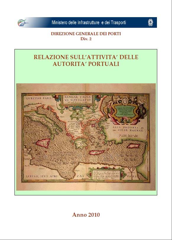 relazione autorità portuale 2010
