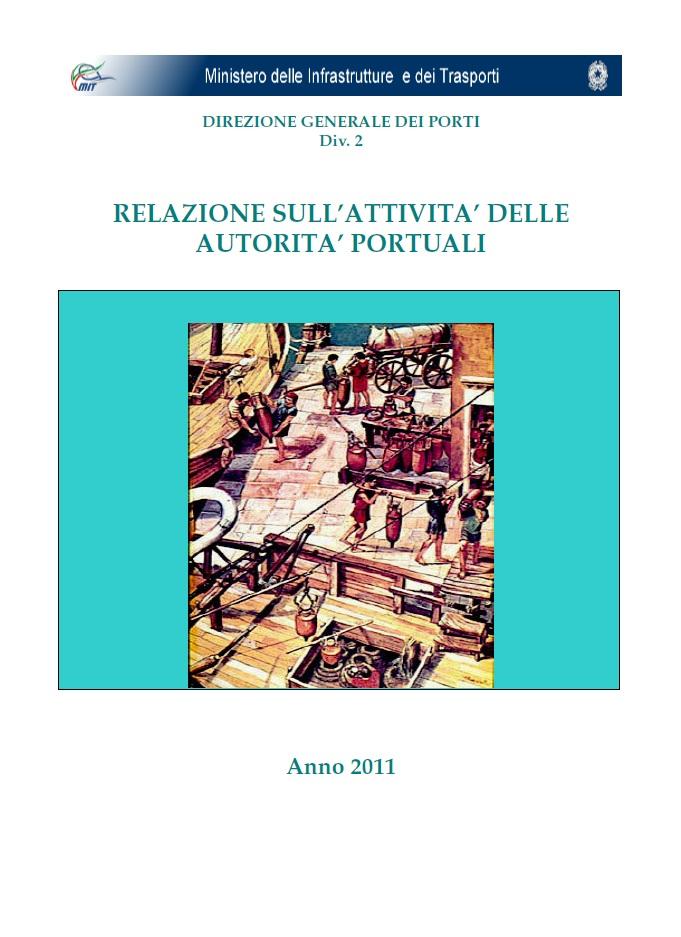 relazione autorità portuale 2011