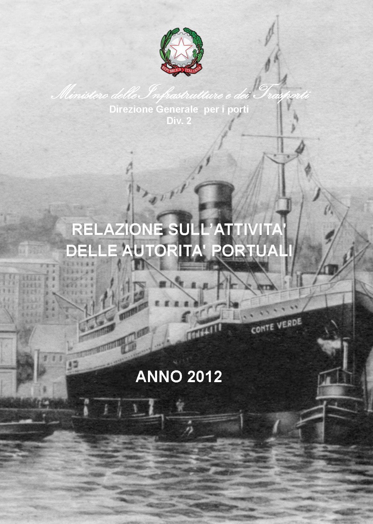relazone attività portiale 2012