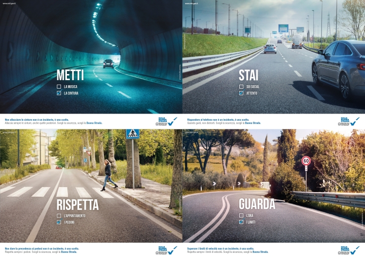 collage sulla buona strada 2019