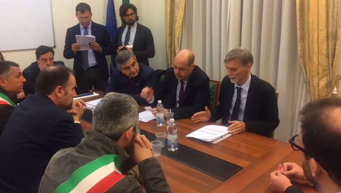 incontro con i sindaci