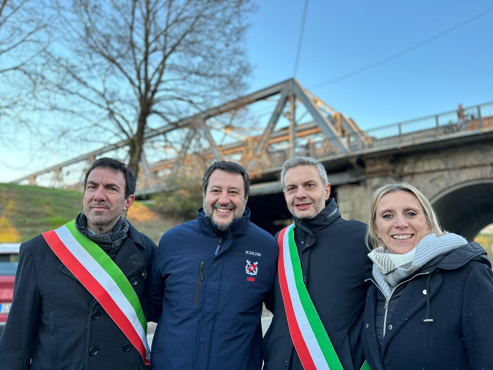 salvini al ponte di ostiglia 20gen23