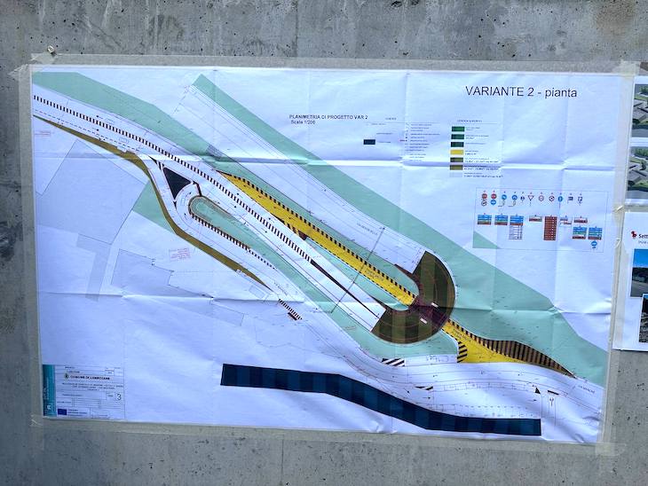 Sottopassaggio veicolare in via Mainone a Lumezzane (Bs)