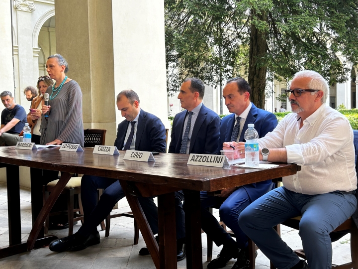 "firma dell'intesa per il restauro della Basilica di Superga a Torino"