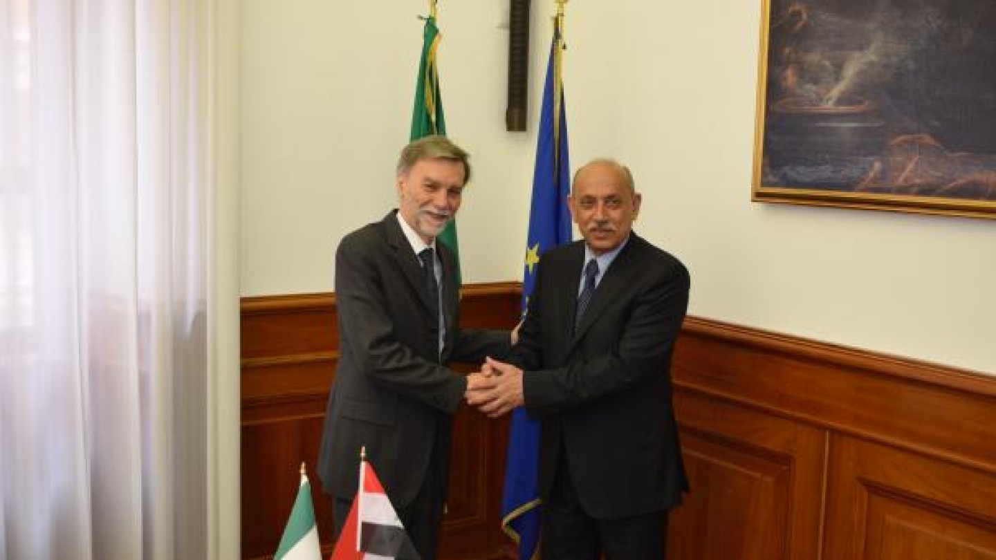 delrio e ministro iraq