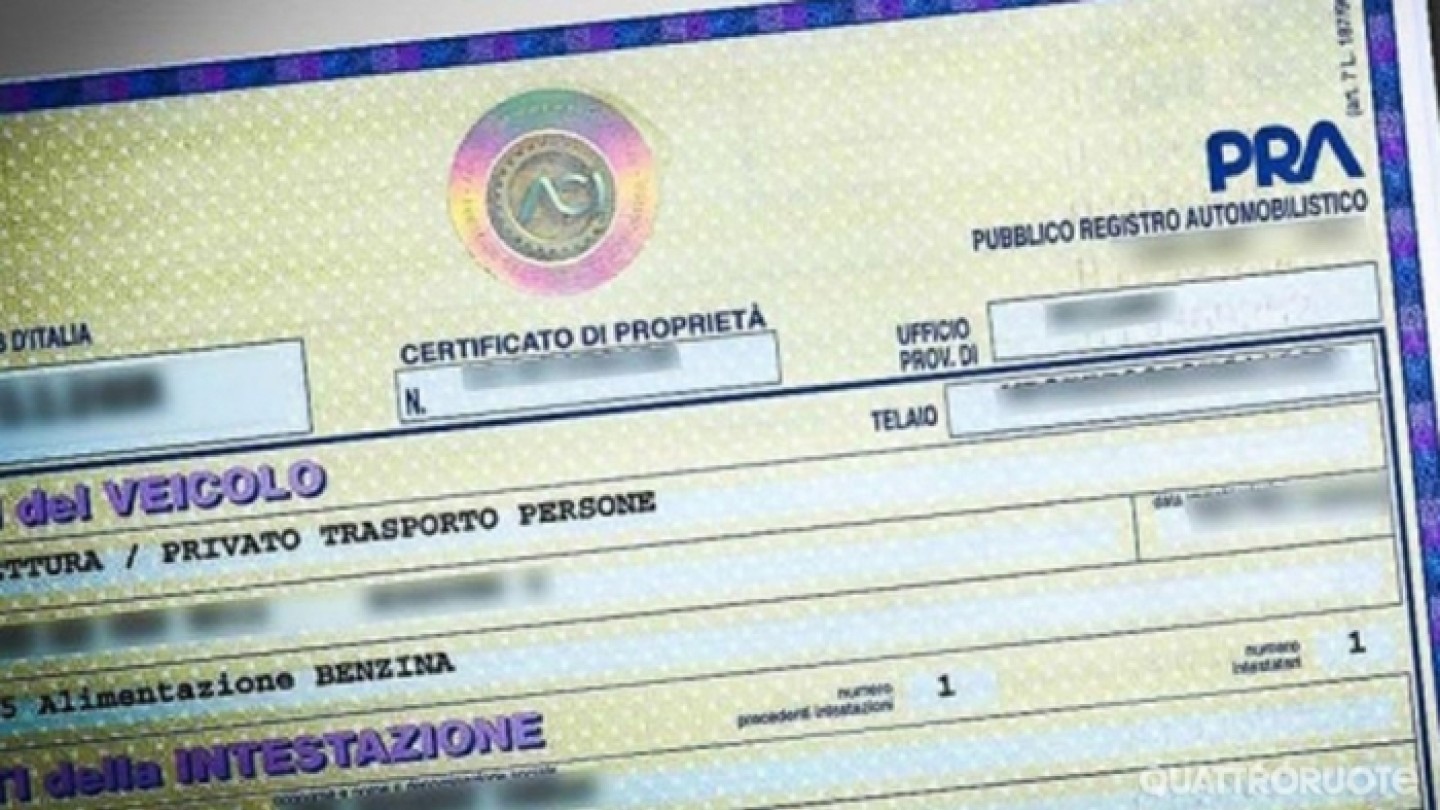 Passaggio di proprietà