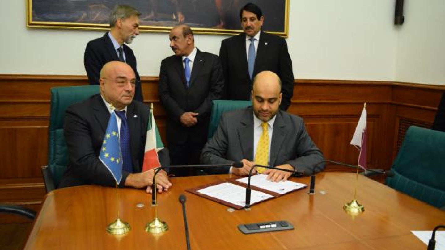 Meeting between Italy and Qatar
