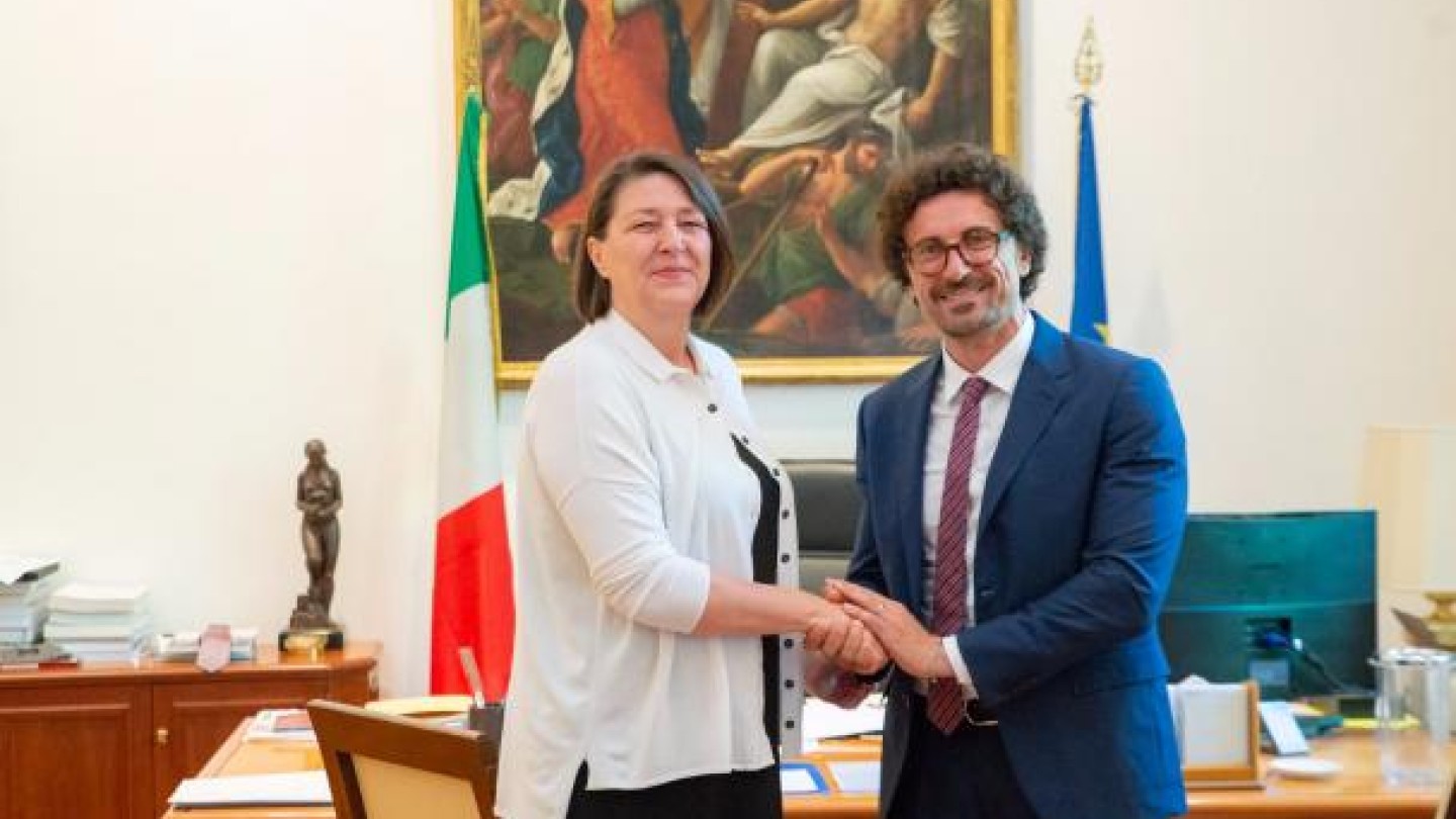 Meeting between Minister Toninelli and European Commissioner Bulc