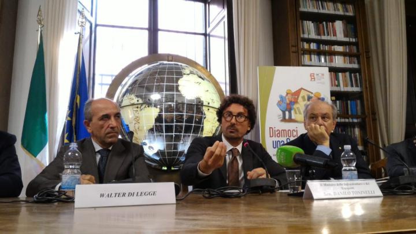 ministro conferenza antisisma 26set18