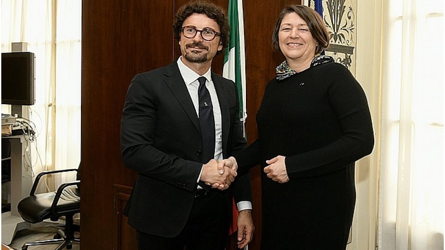 Toninelli  meet Bulc