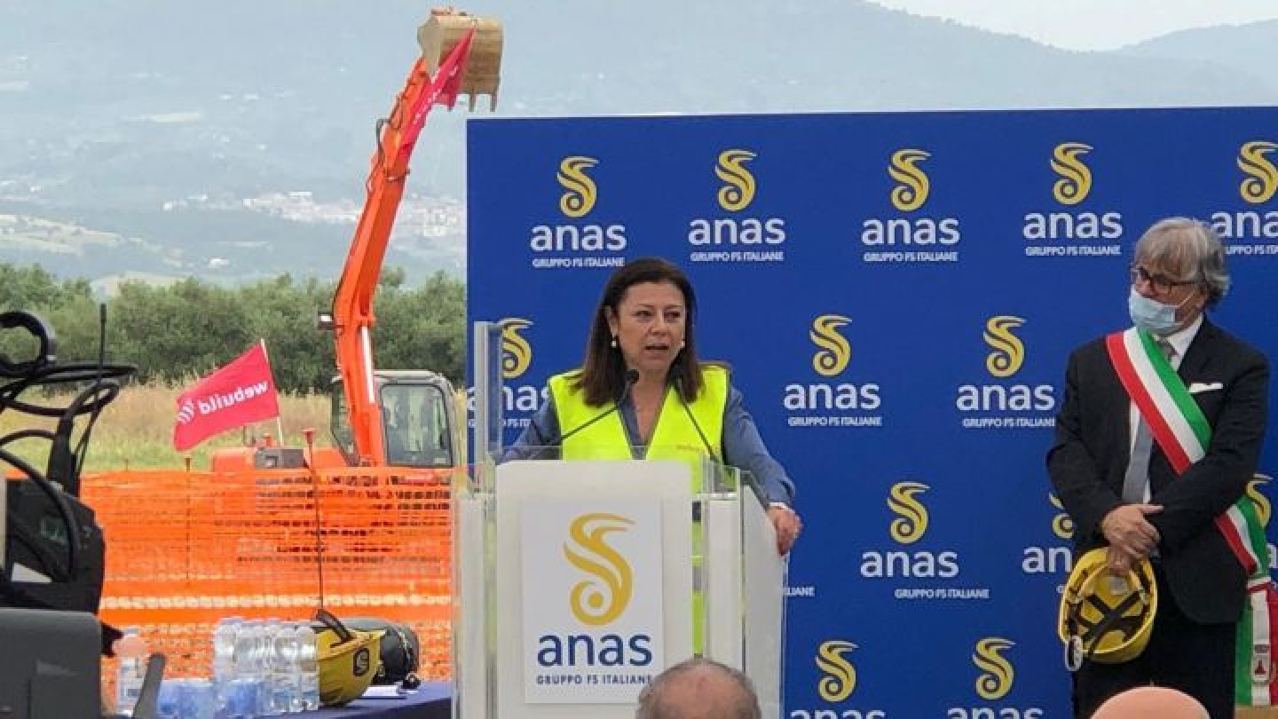 Inaugurazione lavori ss 106 Jonica