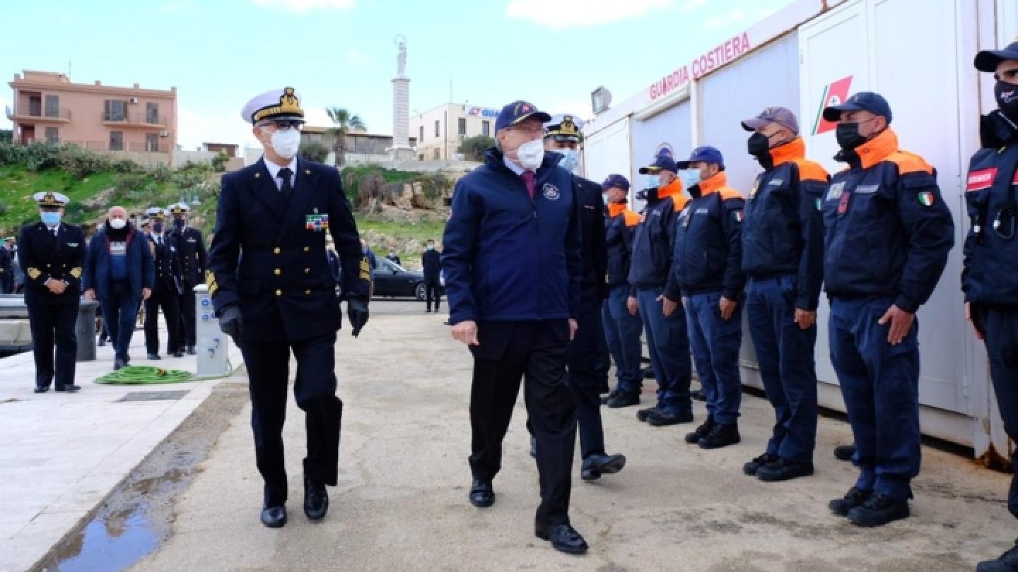 Il Ministro Giovannini a Lampedusa