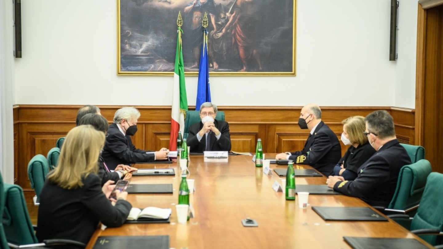 Firma protocollo Mims, CP, Assoporti