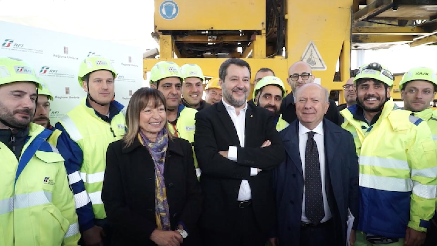 Perugia, avvio dei lavori dell’ex Ferrovia centrale umbra