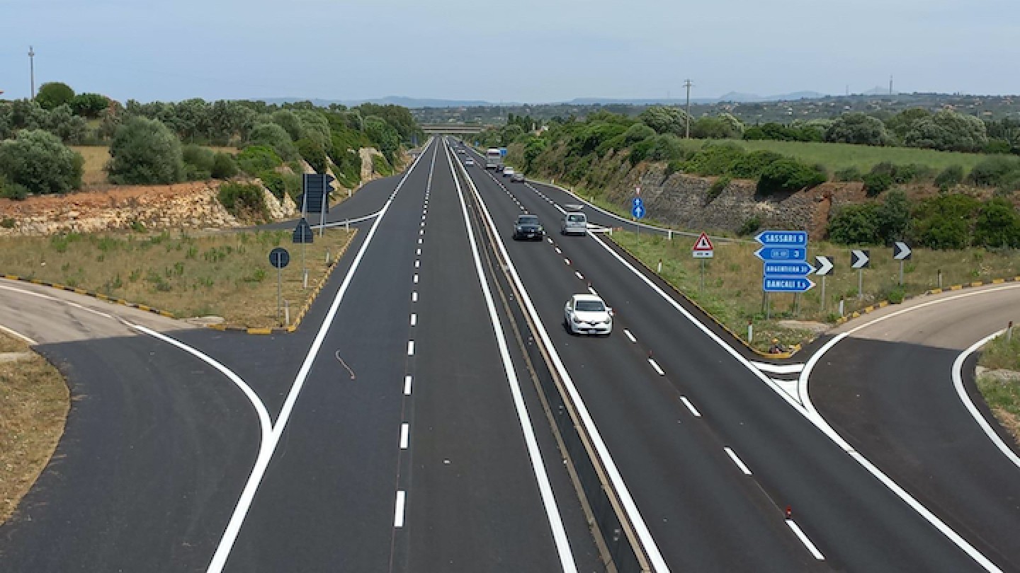 Tratto stradale Sassari-Alghero