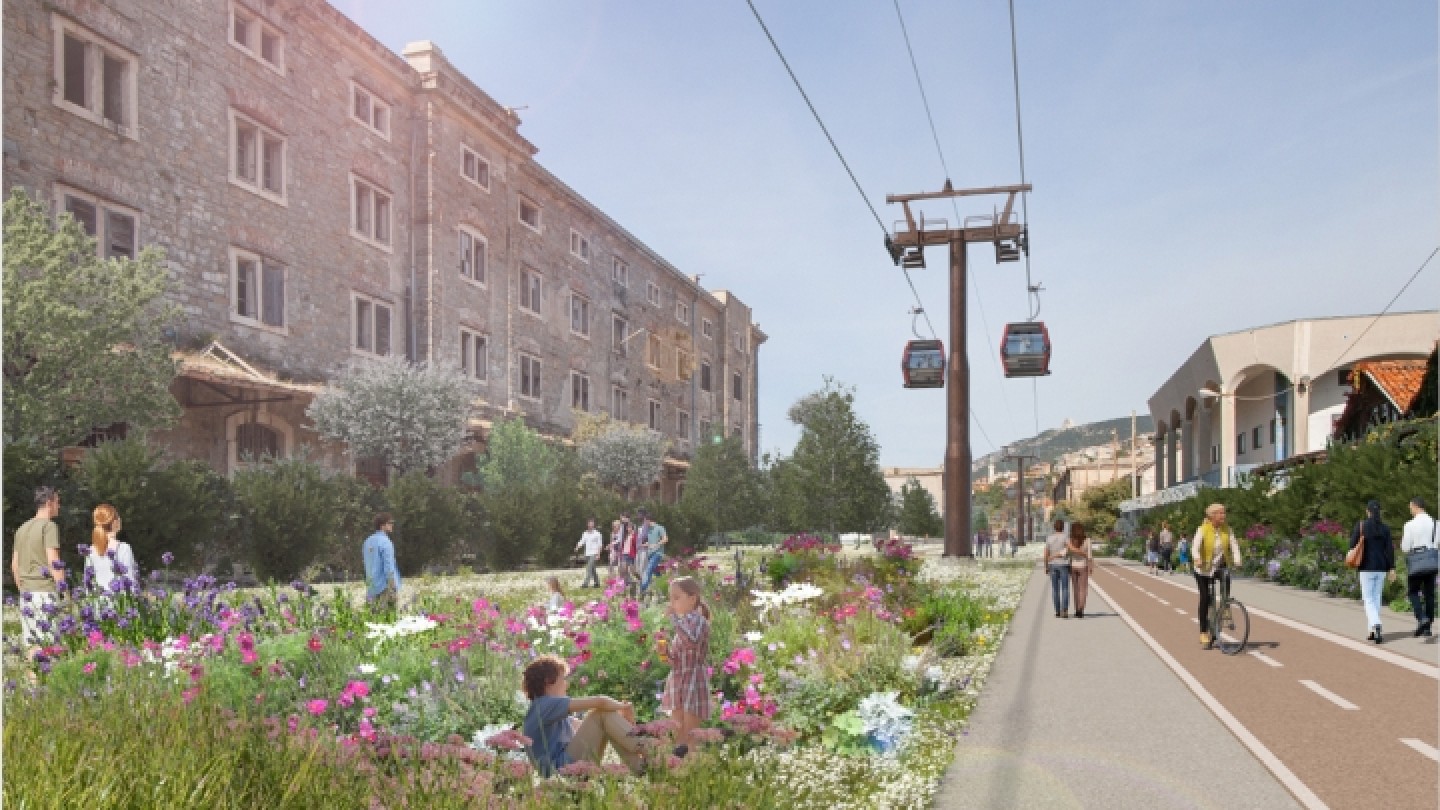 render cabinovia di trieste