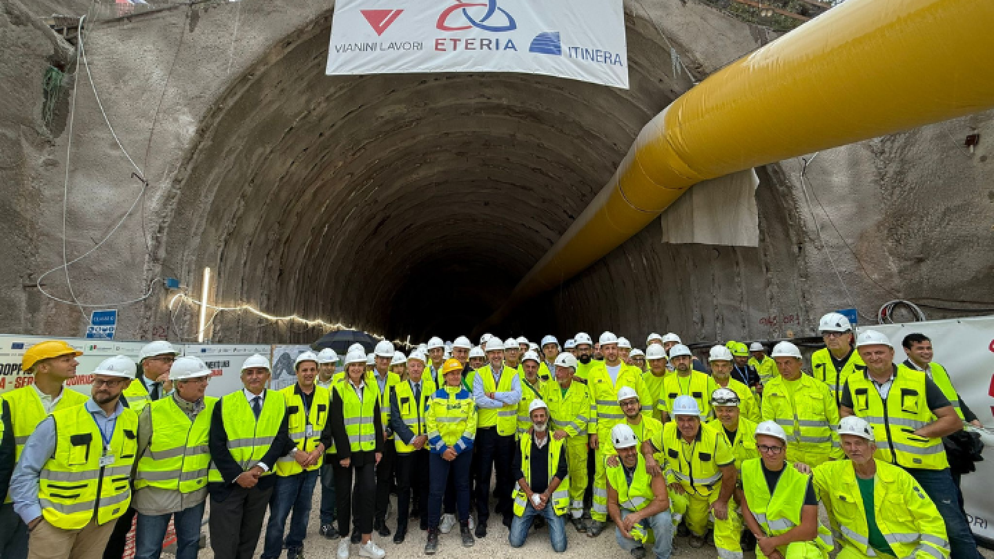 Ministro Salvini al sopralluogo tecnico a Genga della linea ferroviaria Orte-Falconara