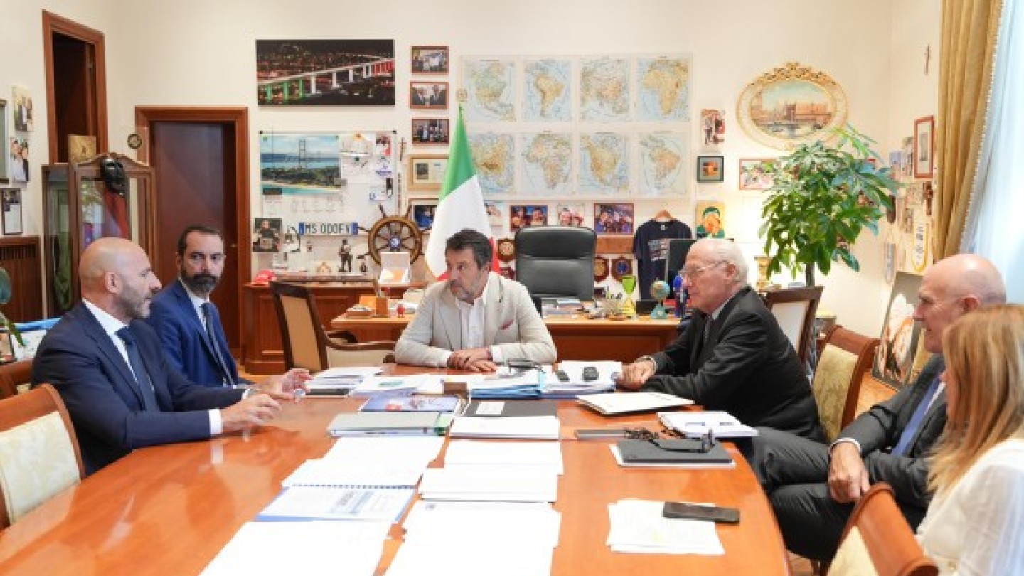 Incontro Salvini e sindaco ME