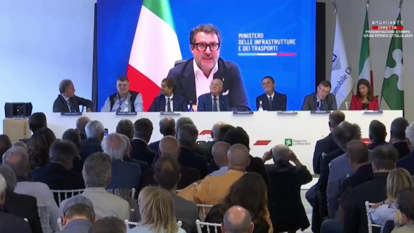 conferenza stampa presentazione GP Monza 2025