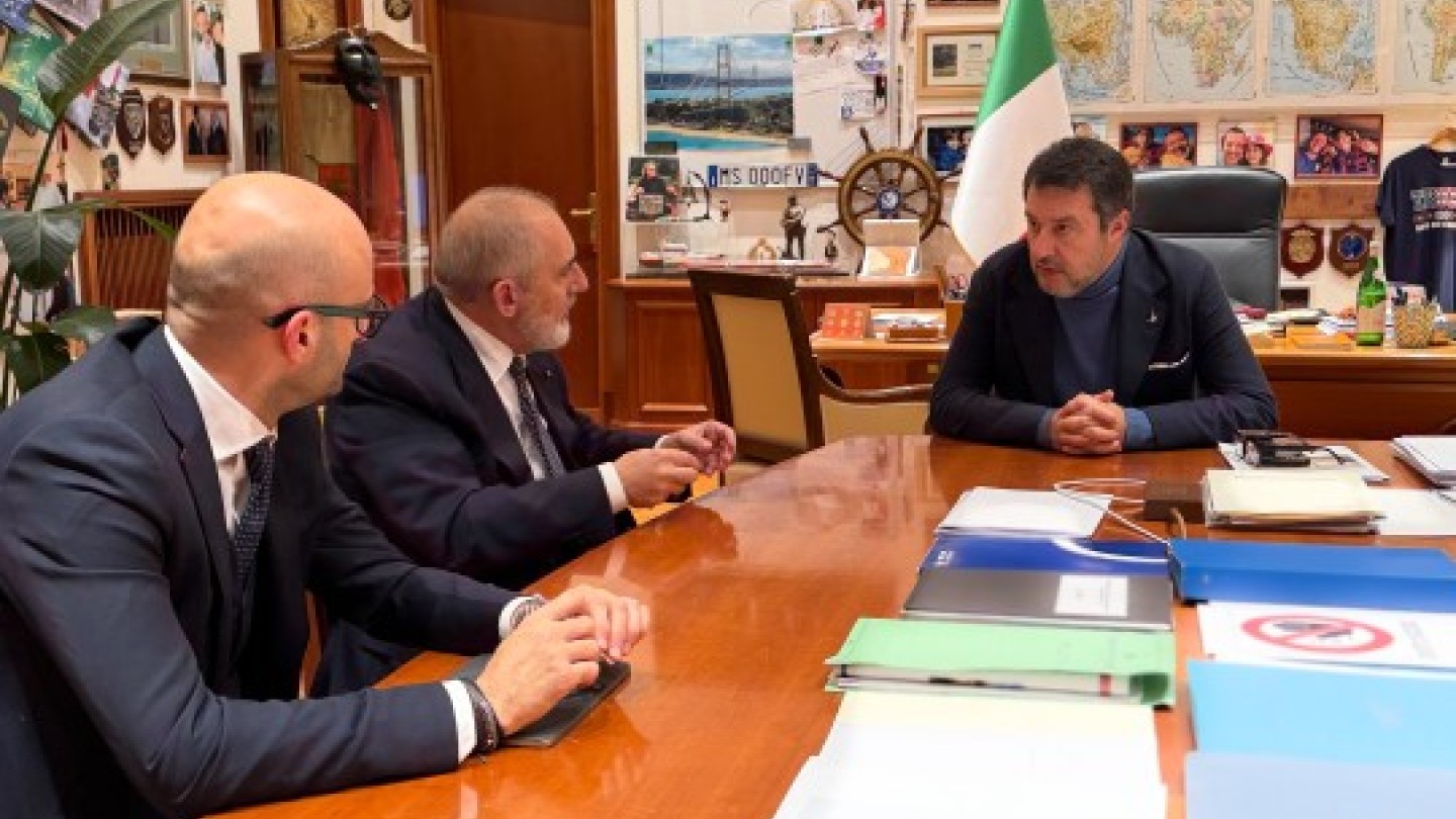 Salvini incontra AD di FS e Trenitalia 