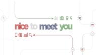 nice to meet you logo