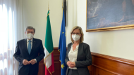 Incontro ministra austriaca