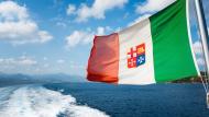 bandiera nave italiana