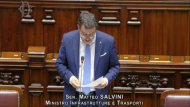 Il Ministro Salvini al question time Camera dei Deputati