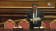 Senato: il ministro Salvini al Question Time