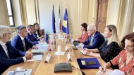 Incontro al Mit tra il viceministro Edoardo Rixi ed il ministro dell’Interno Xhelal Svecl