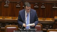 Ministro Matteo Salvini alla Camera dei Deputati per il Question Time 