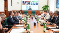 Riunione in sede MIT per il prolungamento metro M5 Monza presidetuta dal ministro Matteo Salvini